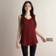 ເສື້ອຍືດກາງເກງ chiffon camisole ຍາວສໍາລັບໃສ່ພາຍໃນຂອງແມ່ຍິງ