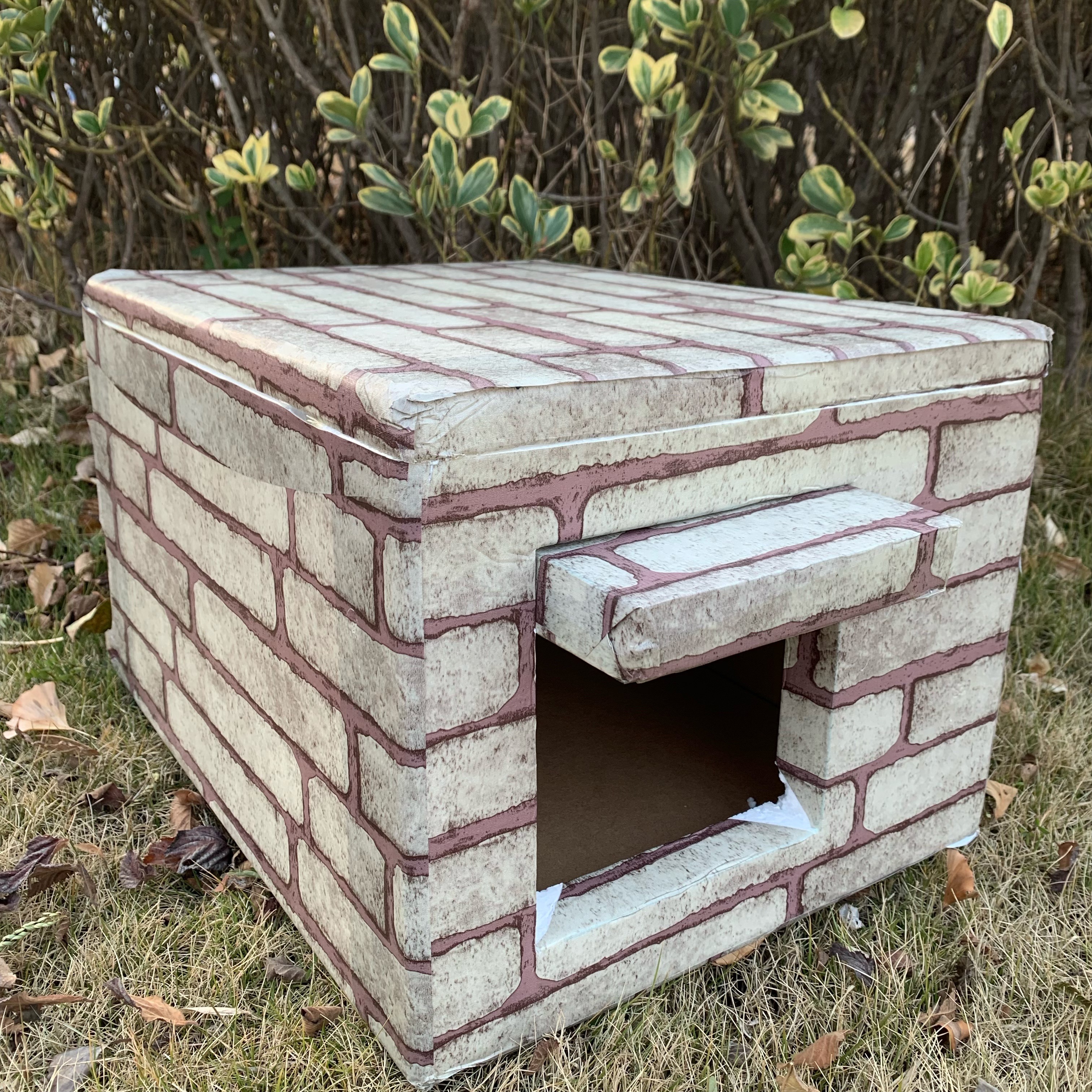 流浪猫窝室外防水防雨保暖泡沫狗窝四季通用冬季猫舍猫屋野猫包邮 - 图3