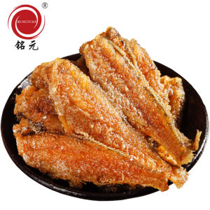 铭元香酥小黄鱼舟山特产小鱼干即食海味零食辣味休闲食品网红小吃