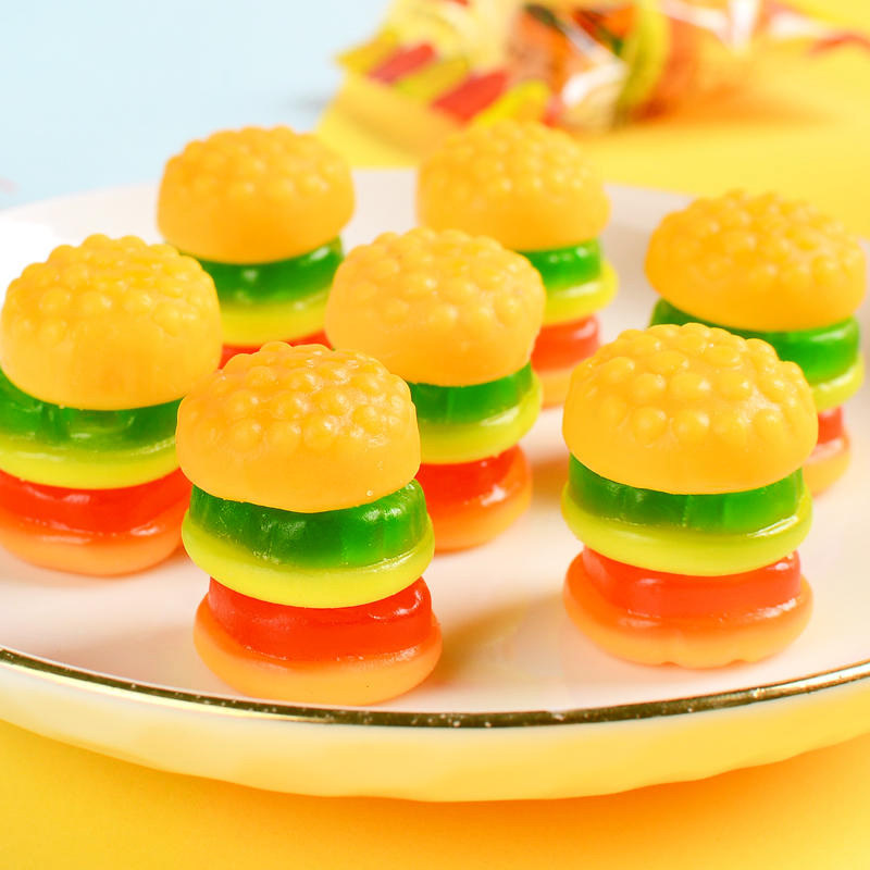 金稻谷迷你汉堡糖软糖橡皮糖果味软糖QQ糖儿童零食汉堡包糖果批发,淘宝优惠券,粉丝福利购,淘宝优惠卷