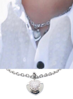 choker机械钛钢锁骨链张艺兴同款