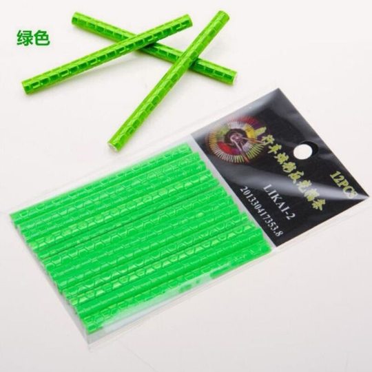 山地车辐条反光棒钢线反光自行车夜骑安全反光警示死飞装饰反光棒