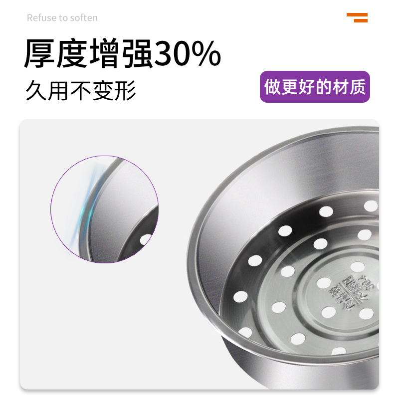 304不锈钢电饭煲蒸笼3L4L5L6升蒸格通用配件1.6L电饭锅蒸架2L蒸屉-图2