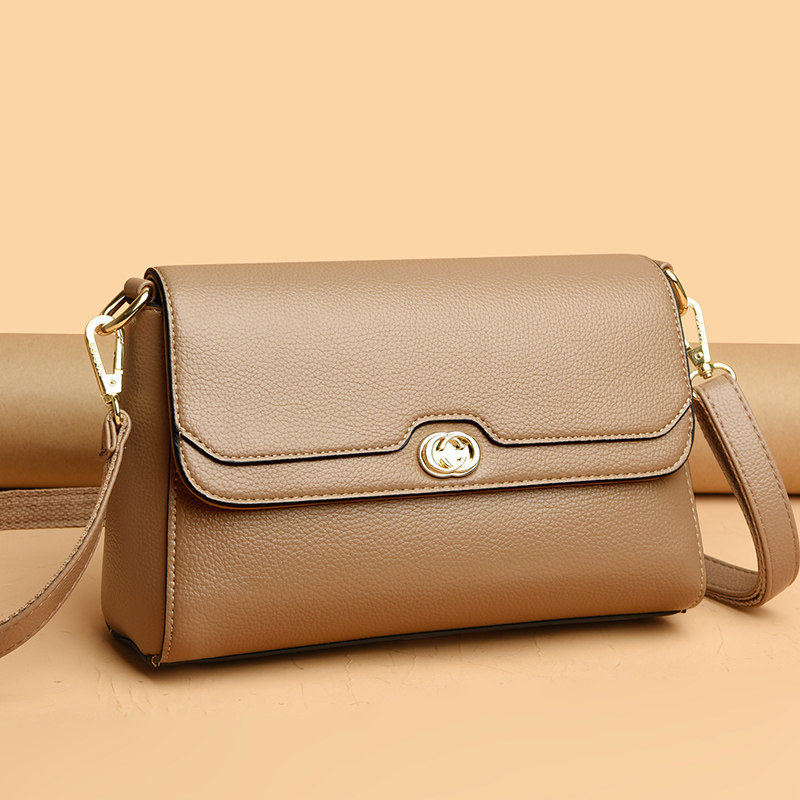 真皮女包2023新款秋时尚女士中年单肩妈妈包包大气百搭牛皮斜挎包,淘宝优惠券,粉丝福利购,淘宝优惠卷