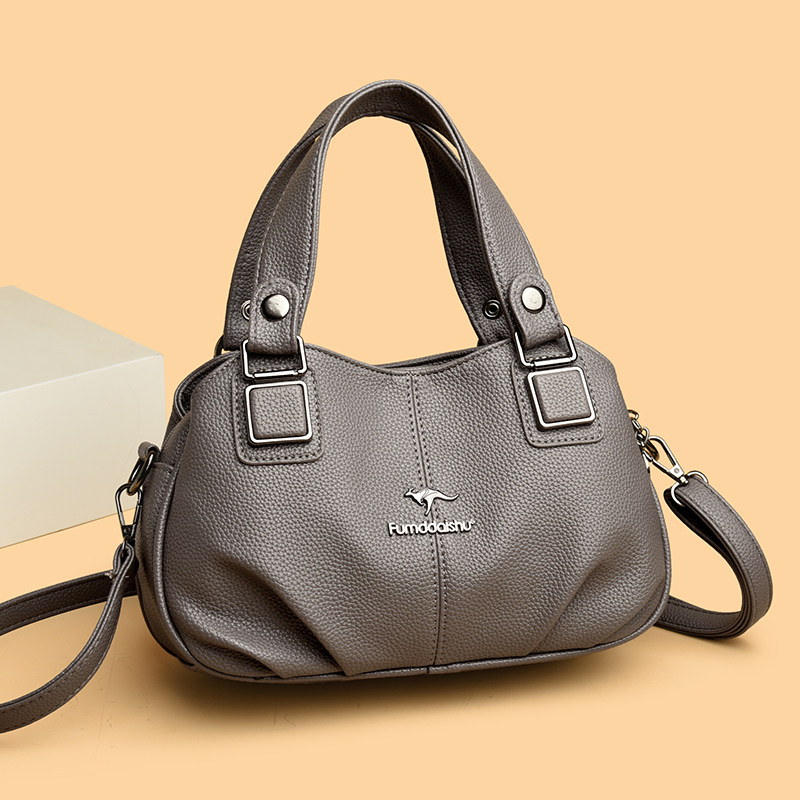 真皮女包2025新款时尚大容量高级感手提包中年妈妈女士单肩斜挎包,淘宝优惠券,粉丝福利购,淘宝优惠卷