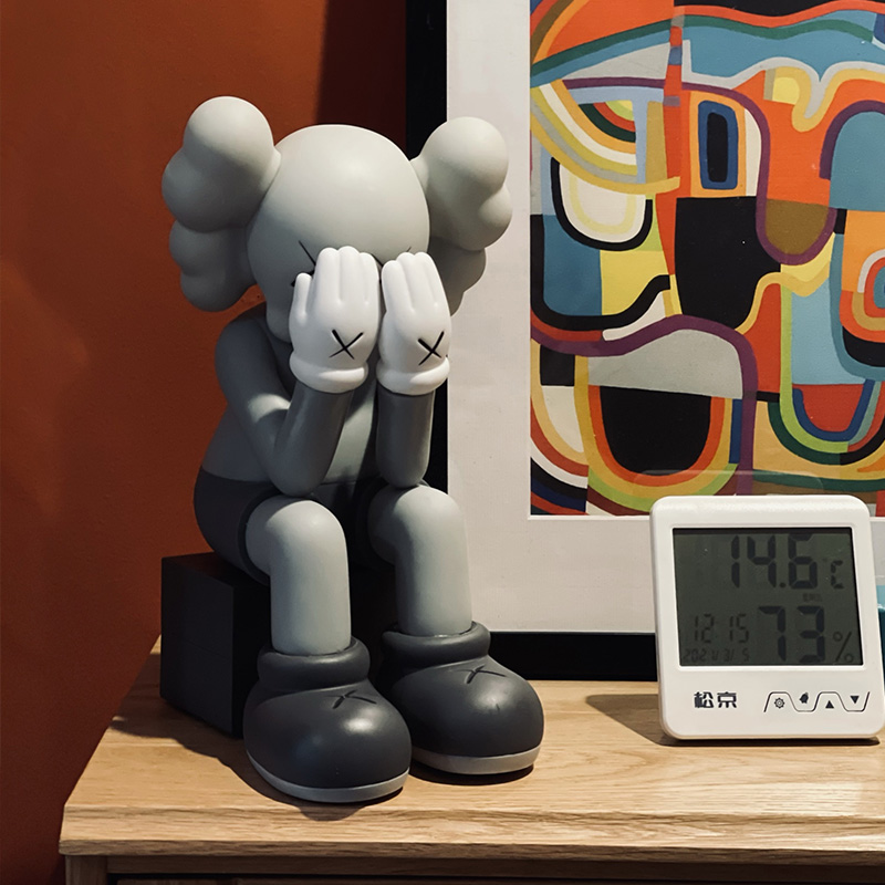 mand kaws 暴力熊大公仔手办玩偶玩具摆件潮玩客厅门神超大70cm - 图0