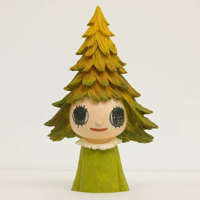 Yoshitomo Nara's series of art and trendy hand-made figurines