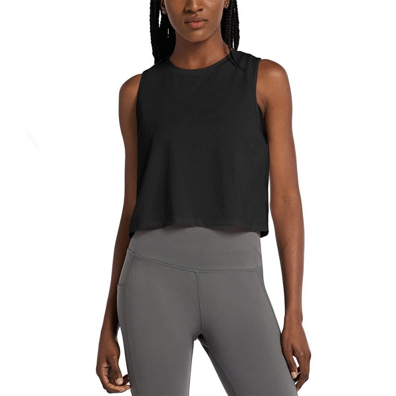 圆领无袖款速干运动T恤女 户外休闲健身背心透气百搭瑜伽罩衫速干,淘宝优惠券,粉丝福利购,淘宝优惠卷