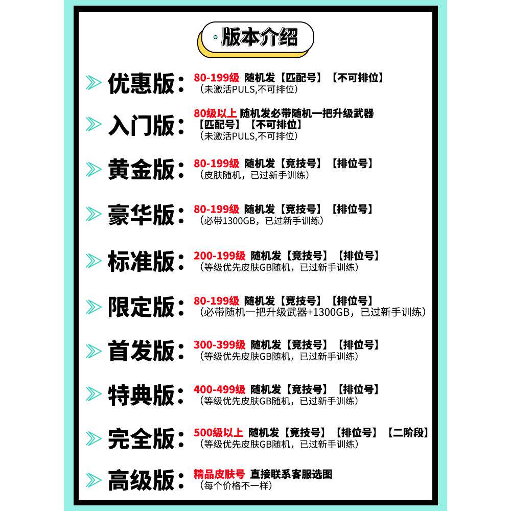 pubg绝地求生pubg账号端游成品号绝地求生账号80级500级匹配号排位号