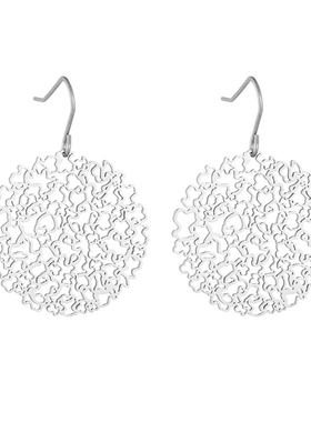 简约小熊高级感大耳环精致礼物优雅时尚女款