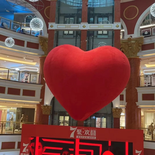 充气毛绒卡通气模大型长毛怪兽网红吉祥物装饰草莓熊商场美陈兔子 - 图3