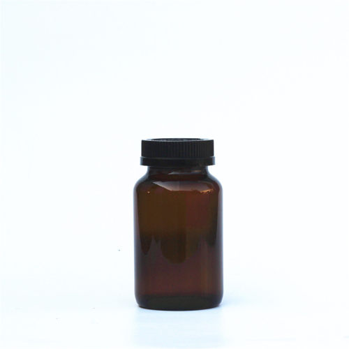 茶色玻璃瓶100毫升 药瓶胶囊药粉瓶保健品避光瓶儿童安全按压盖 - 图3