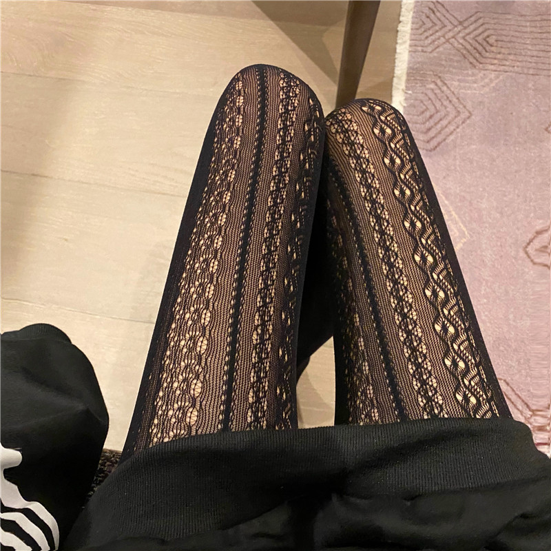 性感蕾丝花纹丝袜女超薄款网红镂空网格渔网袜黑丝打底连裤jk袜子,淘宝优惠券,粉丝福利购,淘宝优惠卷