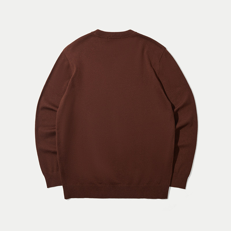 HLA/海澜之家含羊毛长袖针织衫秋季圆领可机洗套头衫黑色毛衣男士,淘宝优惠券,粉丝福利购,淘宝优惠卷