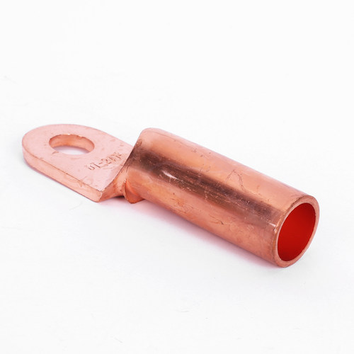 铜鼻子DT-10mm2 线鼻子 电缆铜接线端子 铜管鼻 - 图2