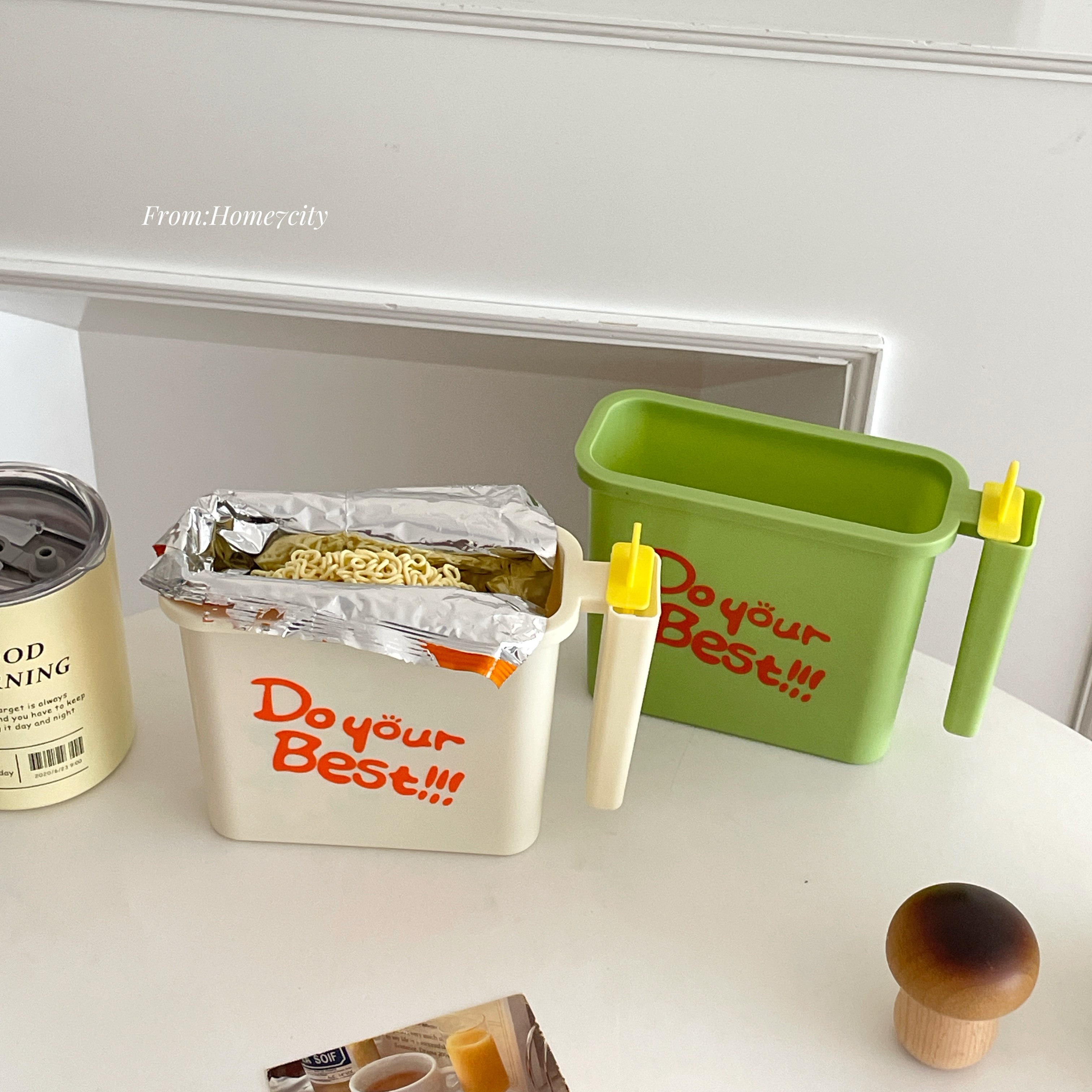 网红同款泡面碗！学生好物袋装泡面盒手柄碗自带叉子懒人免洗神器,淘宝优惠券,粉丝福利购,淘宝优惠卷