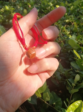 桃核手工雕刻桃胡平底桃篮手绳