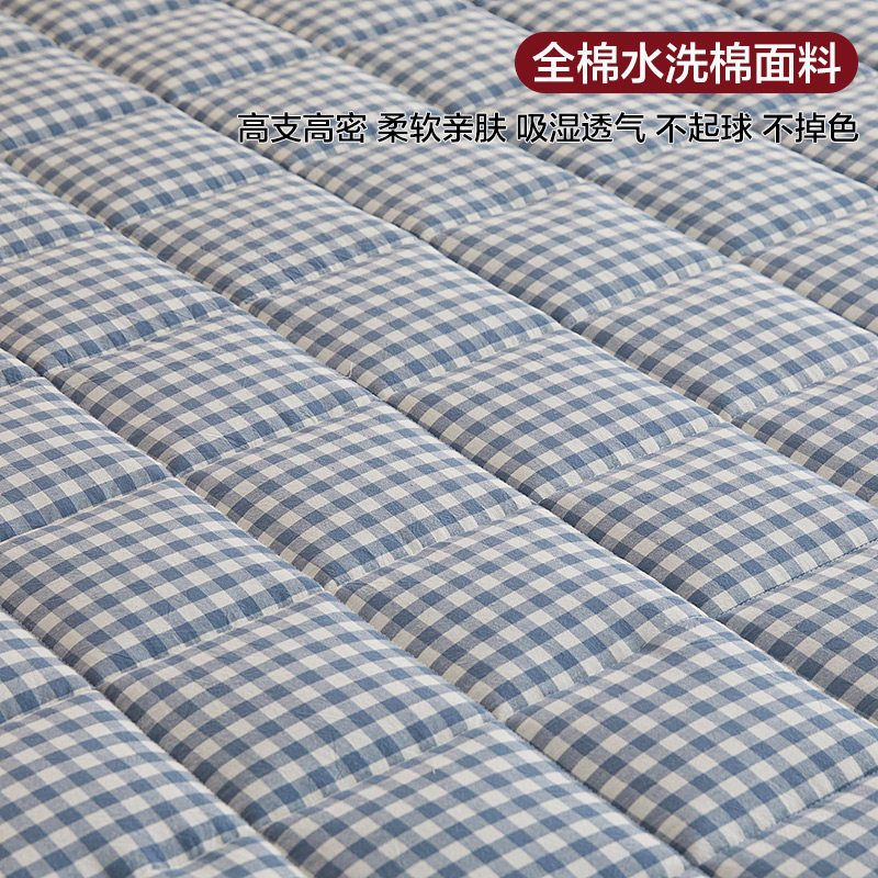 100%全棉棉花床垫软垫家用床褥垫褥子垫褥棉絮宿舍学生单人垫被,淘宝优惠券,粉丝福利购,淘宝优惠卷