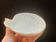 Ins style simple ceramic fish tail shell storage jewelry small ornaments home decoration jewelry tray storage tray bowl
