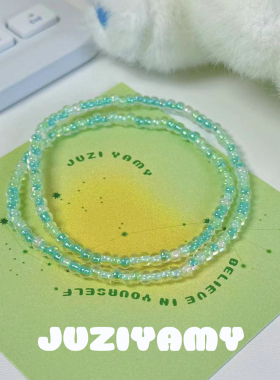 橘子yamy女超优米珠日韩手链