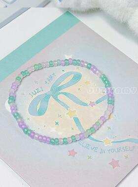 橘子yamy原创超优米珠细手链女