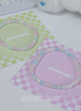 彩遇-橘子yamy原创拉丝猫眼手链