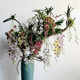 Simulated flower dining table ornaments living room indoor wall decoration