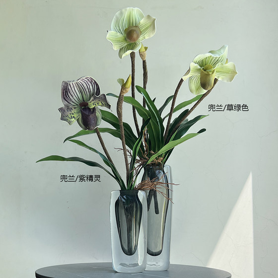 Terihui simulated dendrobium orchid potted plant