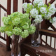 Simulated single window prop lilac natural fake flower arrangement