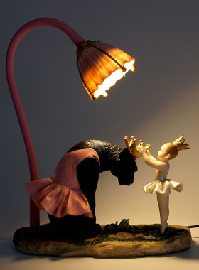 动物河马儿童可爱风台灯装饰品