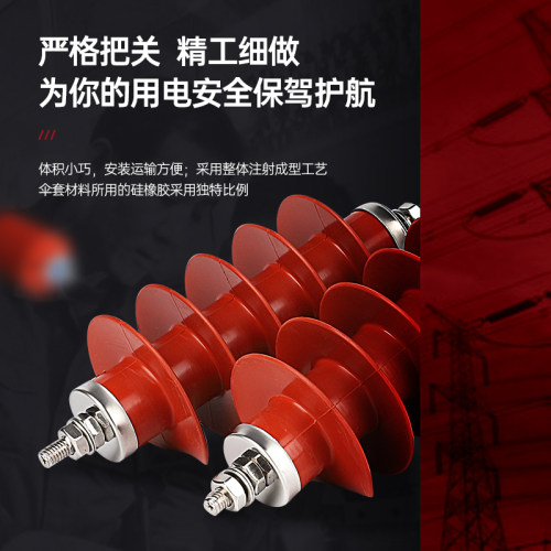 西大电力（YH)HY5WS-17/50 高压氧化锌避雷器10KV-12KV避雷器 - 图0