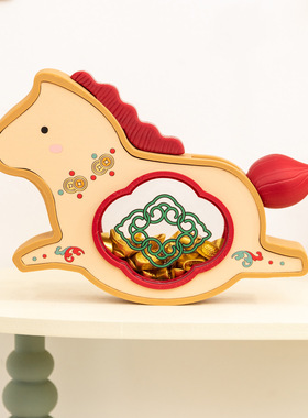 马上有钱金元宝摆件工位好运装饰