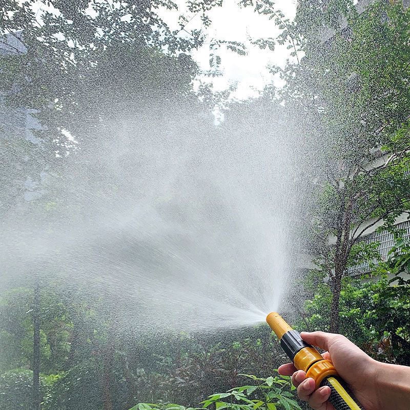 直喷塑料高压洗车水枪家用洗车刷车水枪喷头园林浇花水管软管工具 - 图3