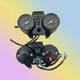 Three wheel motorcycle instrument odometer tachometer