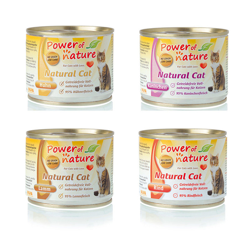 领养之家 德国Powerofnature自然有力量主食湿粮猫零食罐条猫罐头,淘宝优惠券,粉丝福利购,淘宝优惠卷
