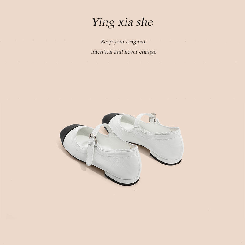 【福利款】新款2023爆款复古小香风玛丽珍一字带平底单鞋女芭蕾鞋,淘宝优惠券,粉丝福利购,淘宝优惠卷