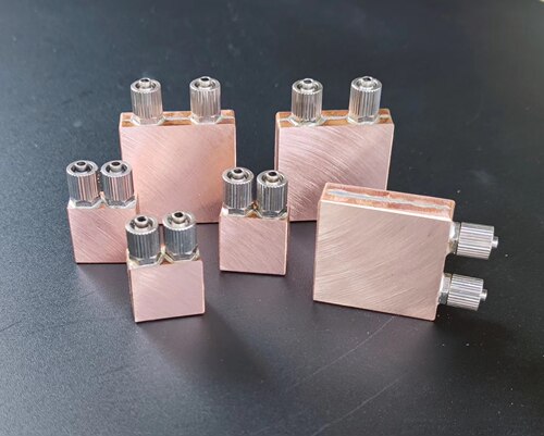 电脑笔记本微型纯铜侧水冷头CPU半导体制冷散热器水冷头 - 图3