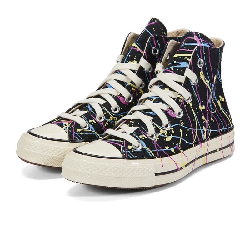 Converse匡威1970S泼墨油画风男女高帮帆布鞋170801C,淘宝优惠券,粉丝福利购,淘宝优惠卷