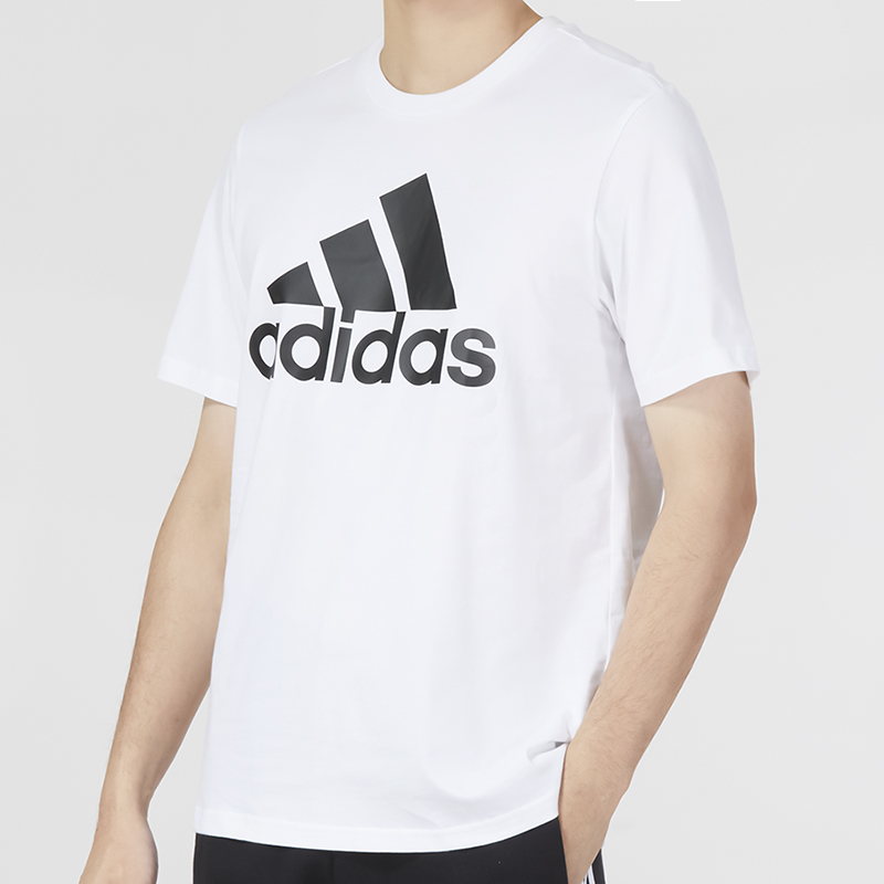 Adidas 阿迪达斯夏季男子运动训练休闲圆领短袖T恤IC9349 - 图2