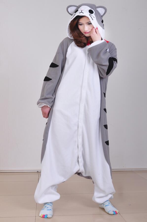 包邮出口onesie熊猫恐龙卡通动漫连体睡衣情侣演出服kigurumi秋冬