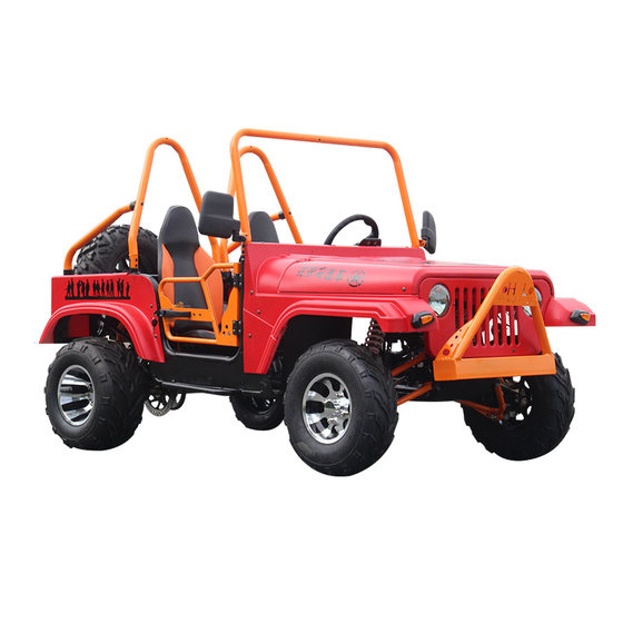 Four-wheel all-terrain shaft drive Tiger Wolf ATV