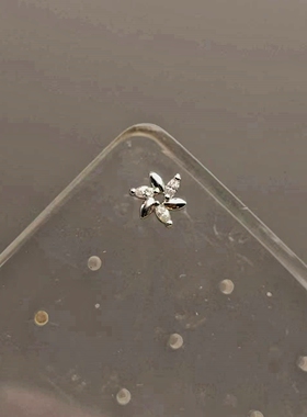 埋钉饰品进口皮肤埋骨钉入珠dreamer anchor钛钢锁骨钉钻1.6MM