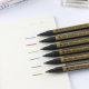 Metallic marker pen black card diy photo album graffiti pen kindergarten growth file manual production materials graduation season photo album accessories