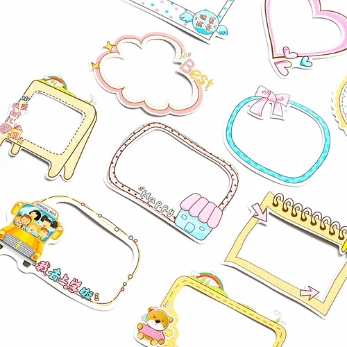 Фоторамка, детская наклейка для детского сада, фотоальбом, наклейки, «сделай сам»