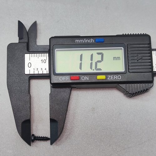 1包1万个左右 加硬黑色PA十字盘头自攻丝圆头自攻螺丝镀锌电子M3 - 图1