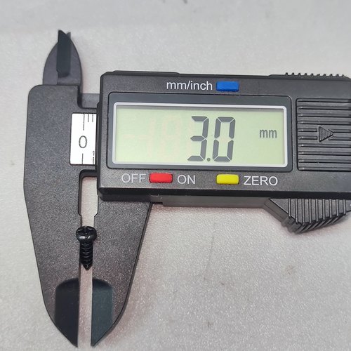 1包1万个左右 加硬黑色PA十字盘头自攻丝圆头自攻螺丝镀锌电子M3 - 图2