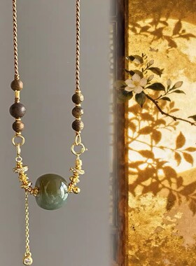 镀18K金色沉香葫芦万能编绳路路通万能编绳百搭时尚配珠桶万能编