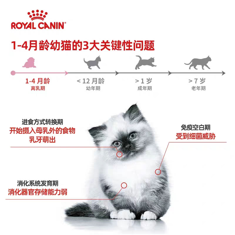 皇家进口猫湿粮主食罐幼猫慕斯奶糕湿粮195g*3罐头营养全价粮 - 图0