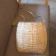Rattan bag Dulong rattan satchel