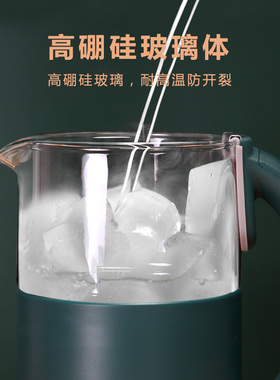 思奈尔玻璃烧水壶保温透明便携